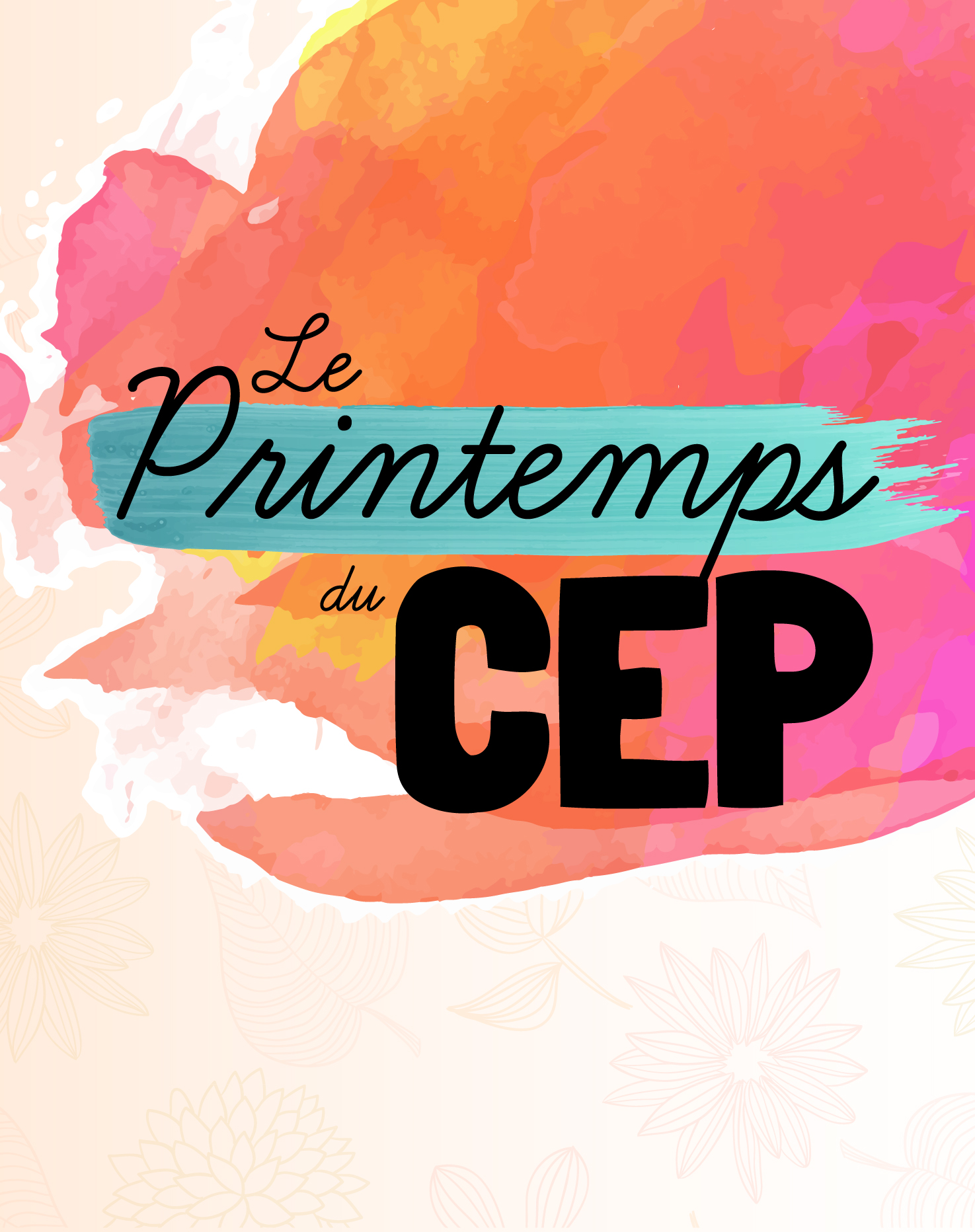 Mon CEP : Visuel Printemps du CEP