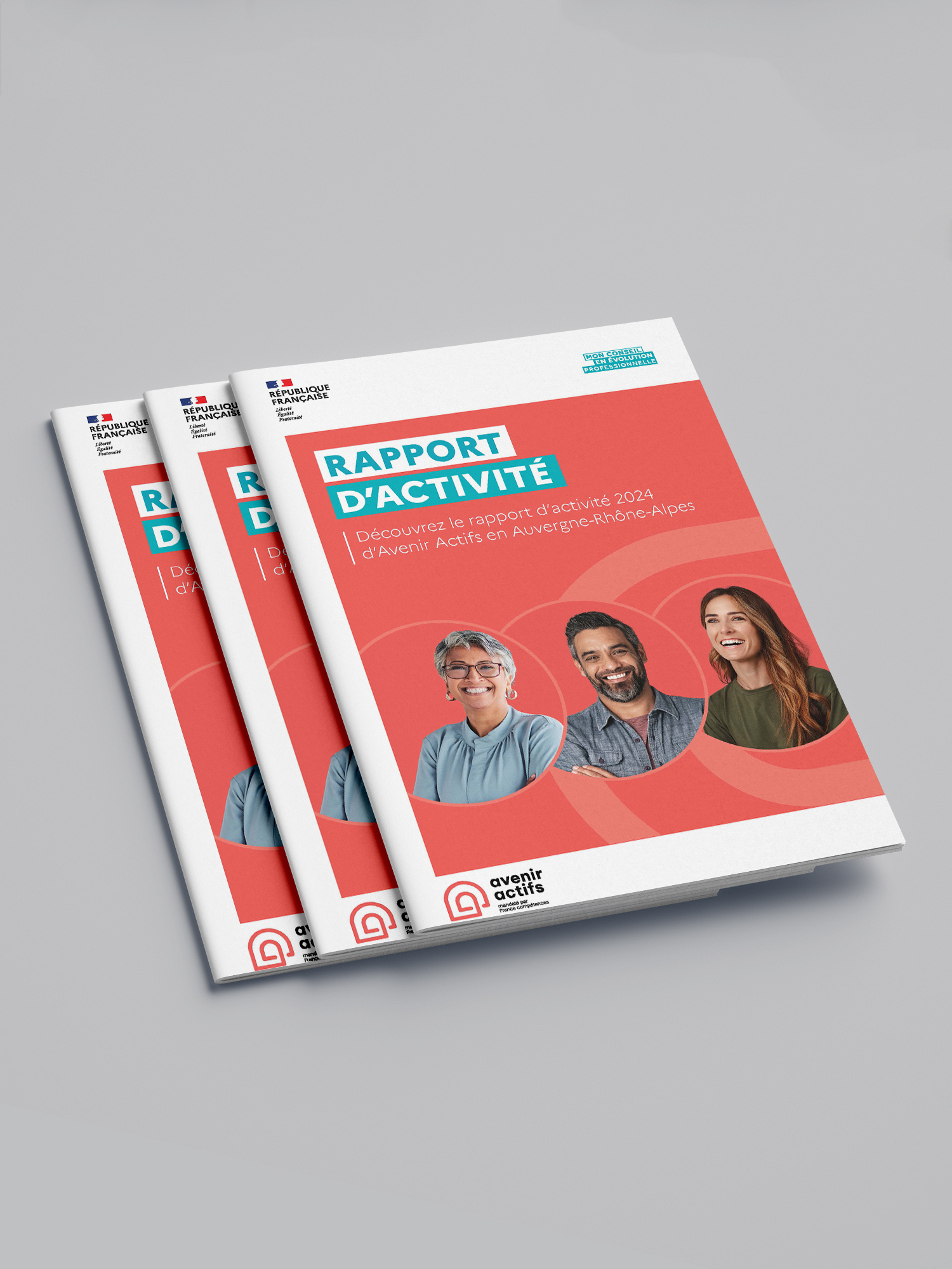 Mon CEP : Visuel du rapport d'activité 2024
