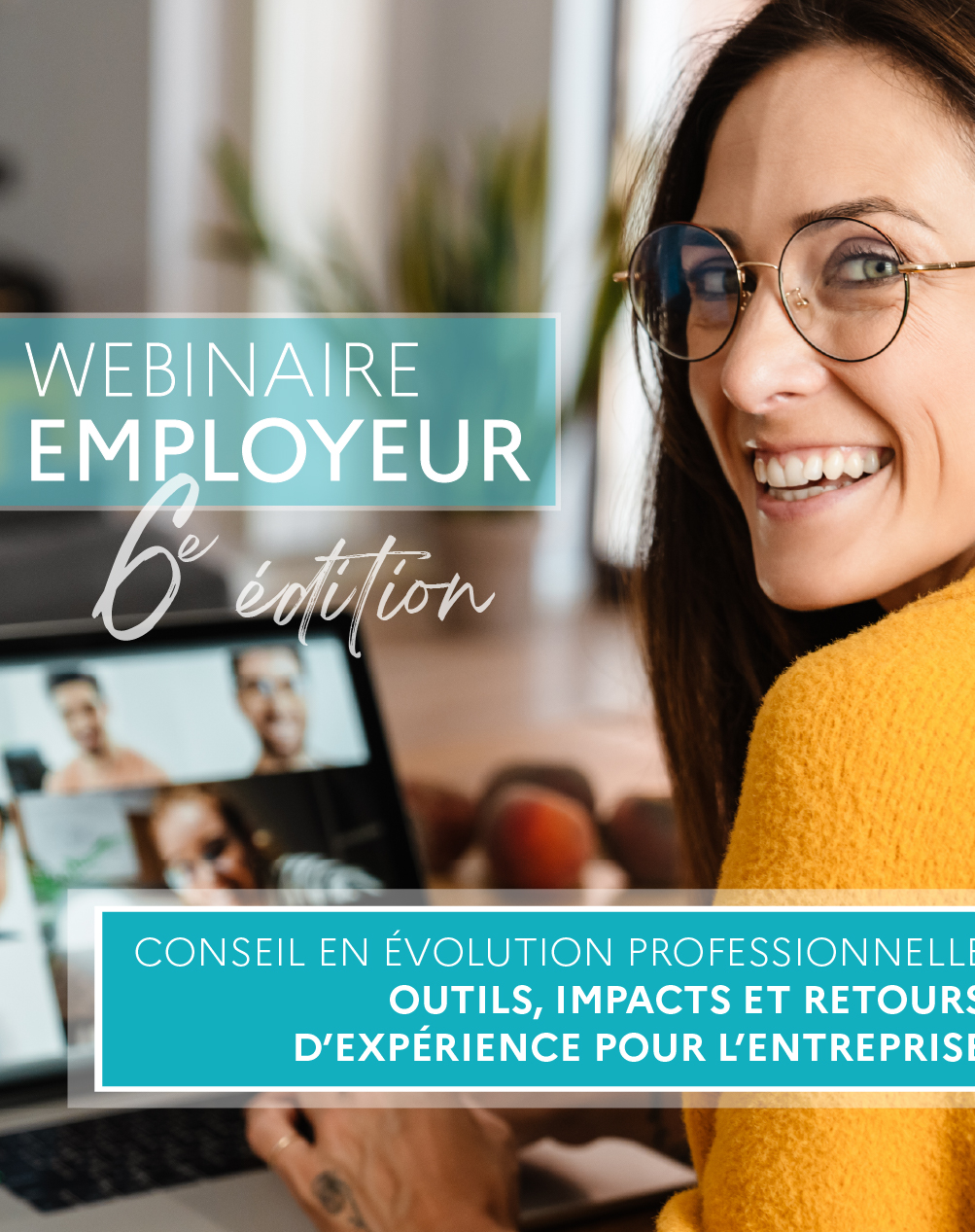 Mon CEP : Visuel évènement webinaire employeur